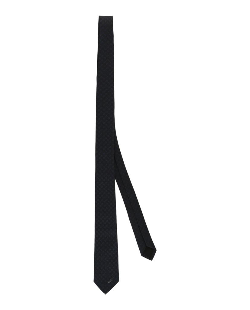 Gucci Horsebit Silk Jacquard Tie