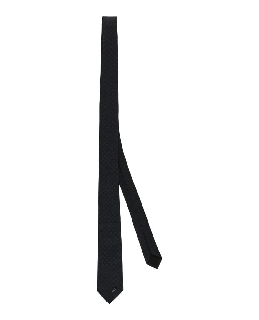Gucci Horsebit Silk Jacquard Tie 2