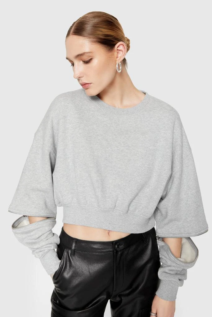 Rebecca Minkoff Annie Zip Sleeve Sweatshirt 2