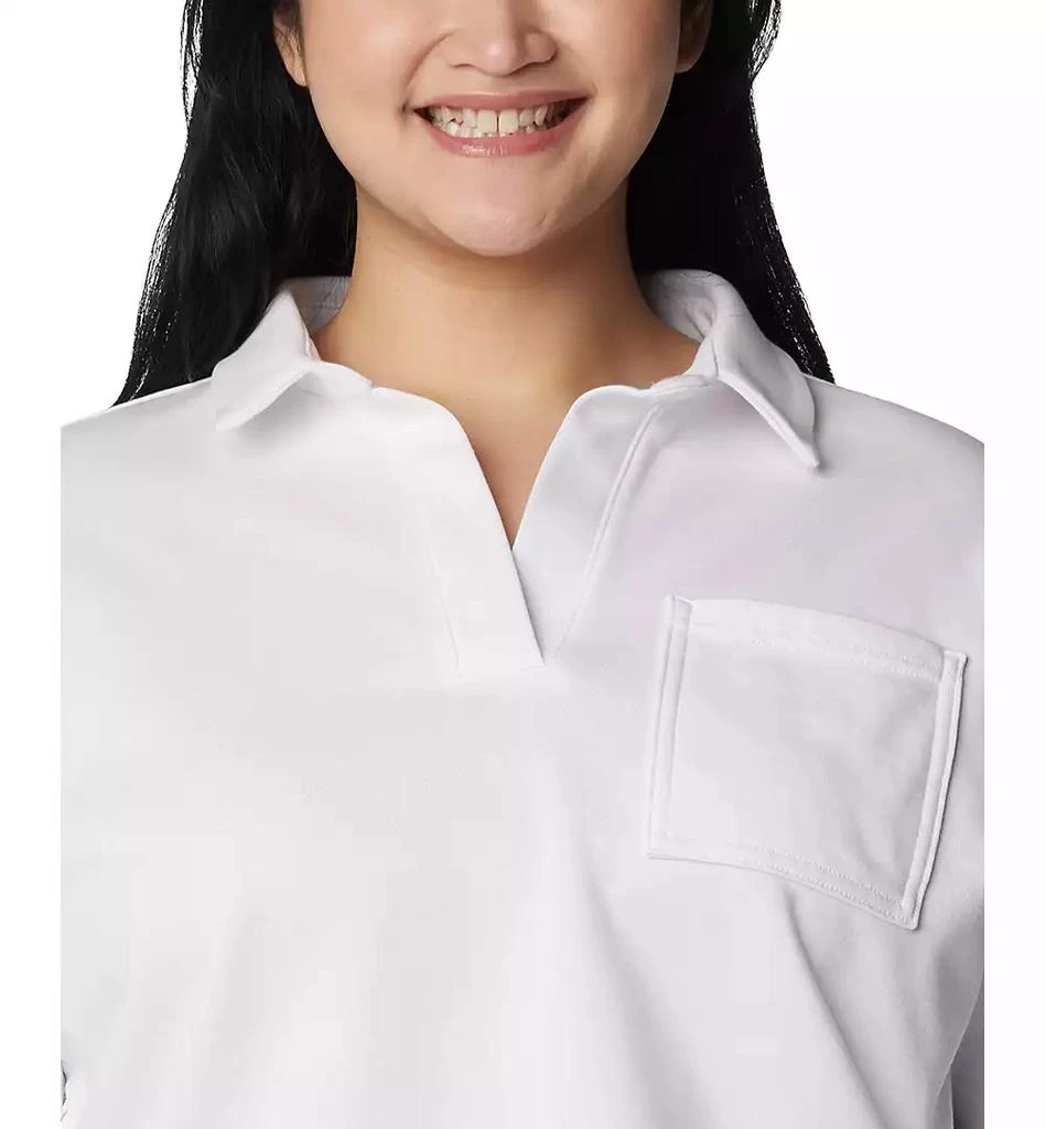 Columbia Plus Size Trek™ Collared Long-Sleeve Top, Created for Macy's 5