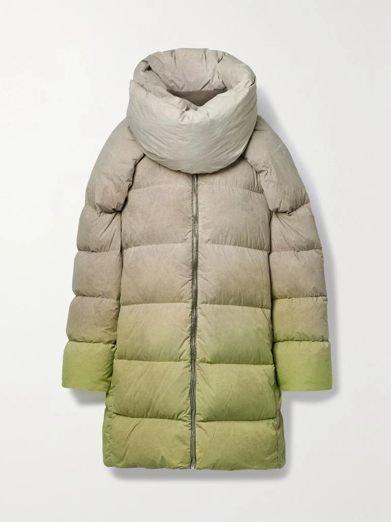 Moncler Convertible Dégradé Quilted Shell Down Jacket