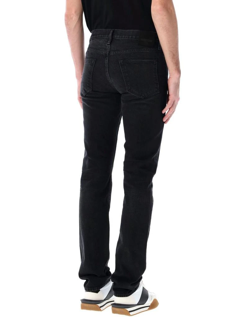 Tom Ford Tom Ford Distressed Straight Leg Denim Jeans 2
