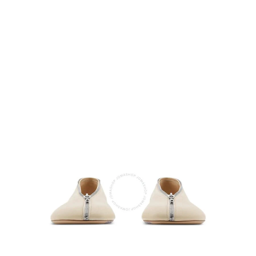 Burberry Burberry Sadler Zip Leather Ballerina Shoes, Brand Size 37 ( US Size 7 ) 3