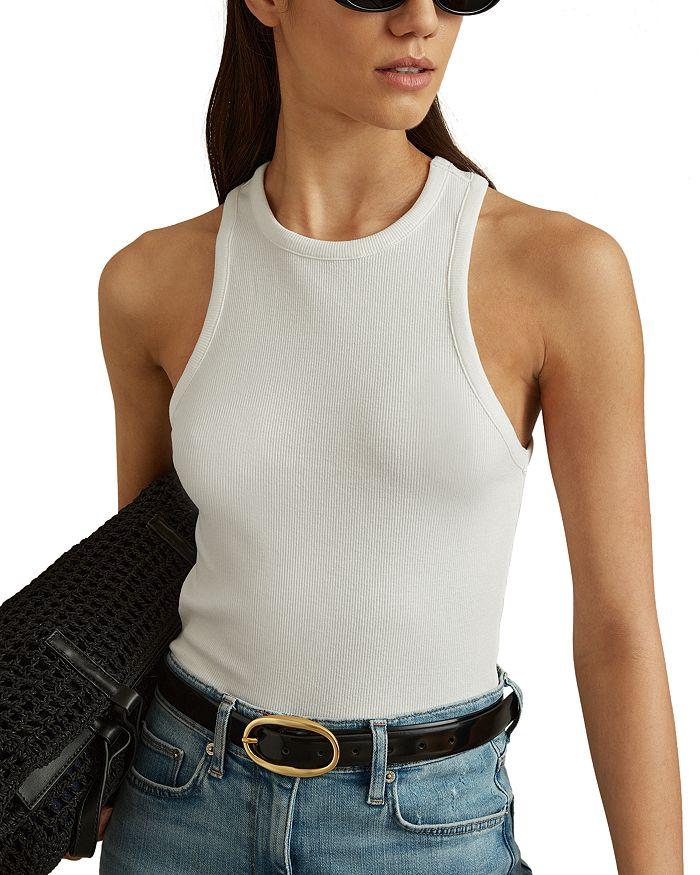 REISS Andi Crop Top