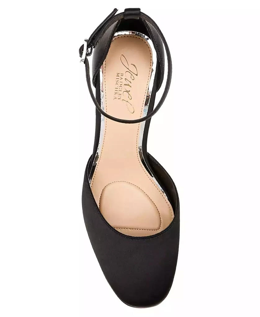 Badgley Mischka Women's Stephanie Closed Toe Platform Pumps 4