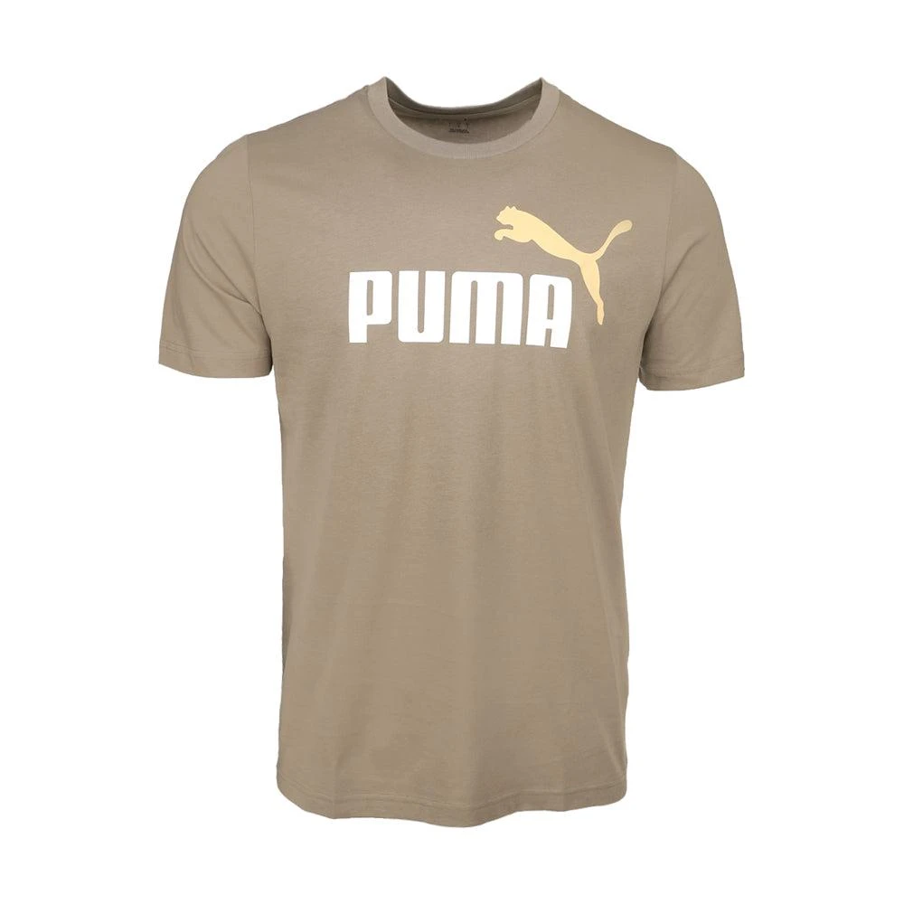 Puma Essentials 2 Color Logo Crew Neck Short Sleeve T-Shirt