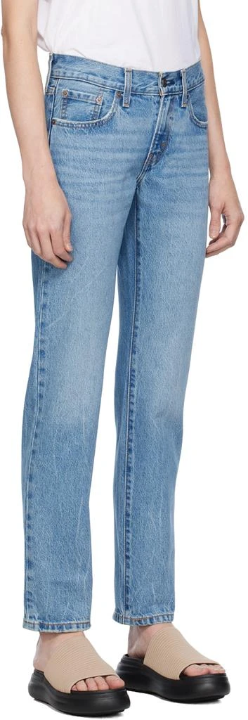 Levi's Blue Middy Straight Jeans 2