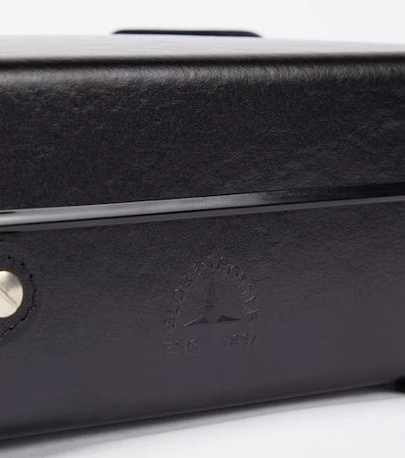 Globe-Trotter Centenary leather-trimmed watch case 4