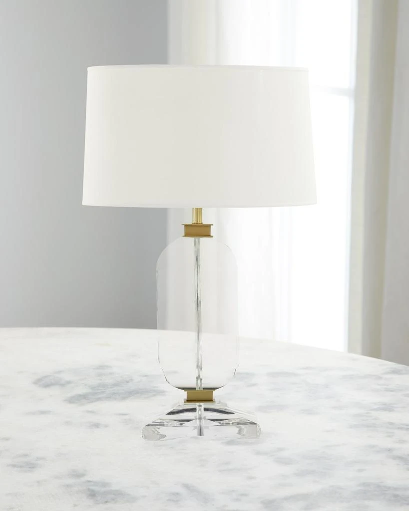 John Richard Sculpted Crystal 27" Table Lamp