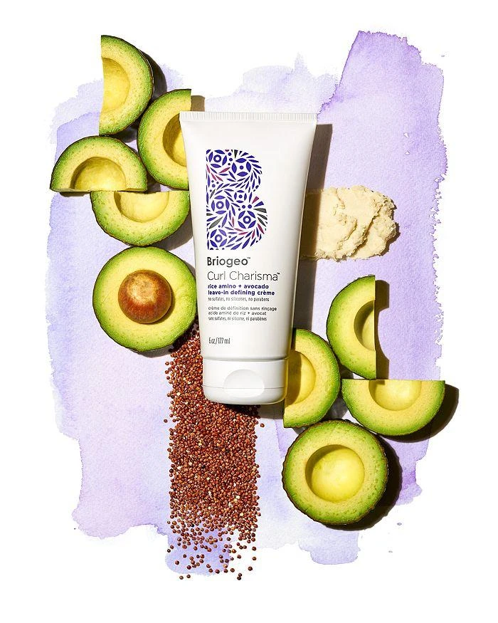 Briogeo Curl Charisma Rice Amino + Avocado Leave In Defining Crème 6 oz. 2