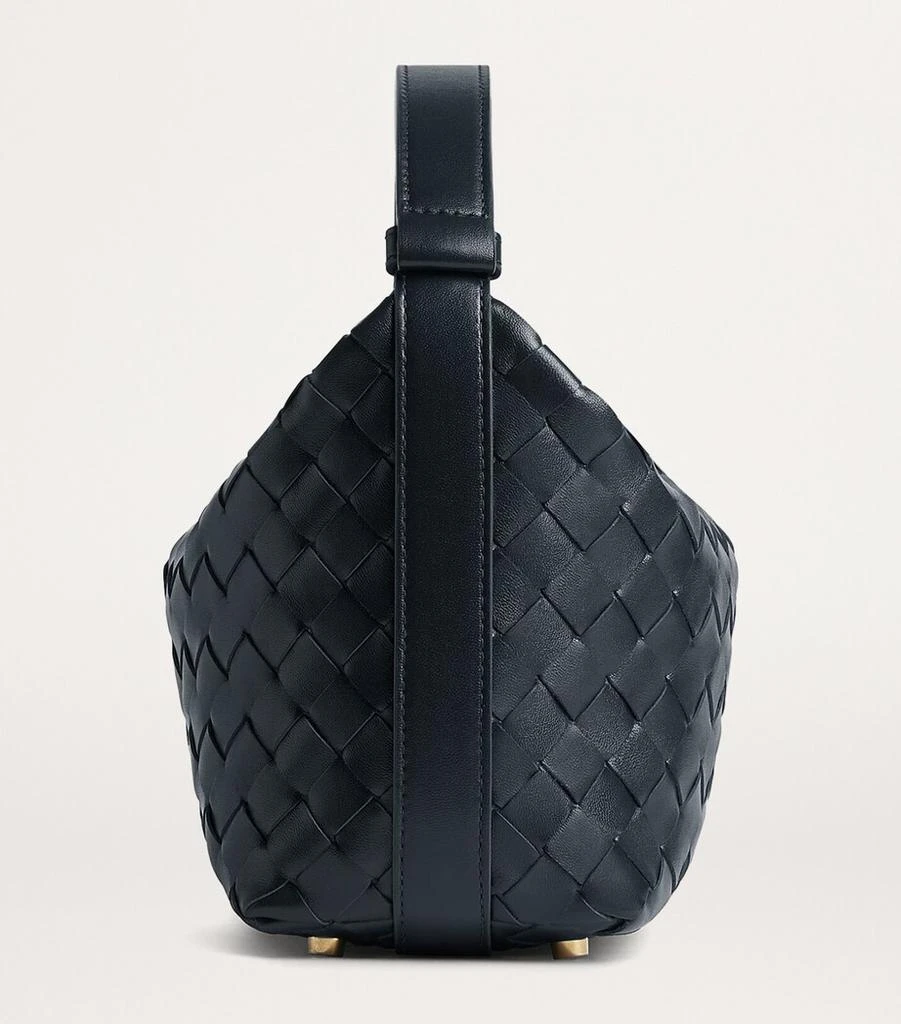 Bottega Veneta Mini Leather Wallace Top-Handle Bag 2