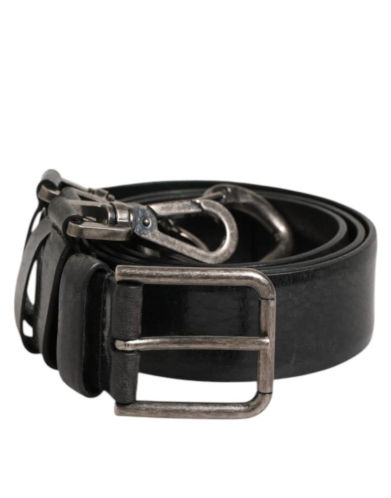 Dolce 
Gabbana Key Ring Clip Attachments Buckle Men
s Belt