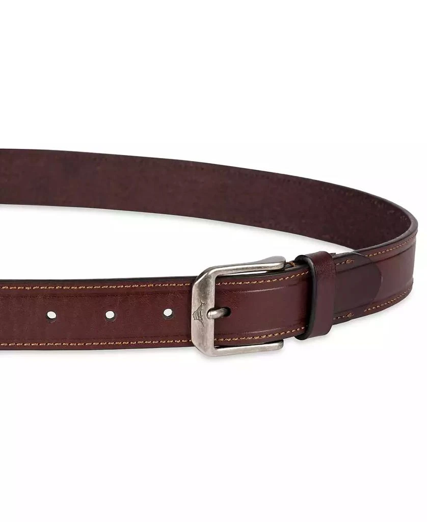 Tommy Bahama Men's Casual Embossed Edge Leather Belt 3
