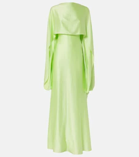ROKSANDA Caped satin gown 1