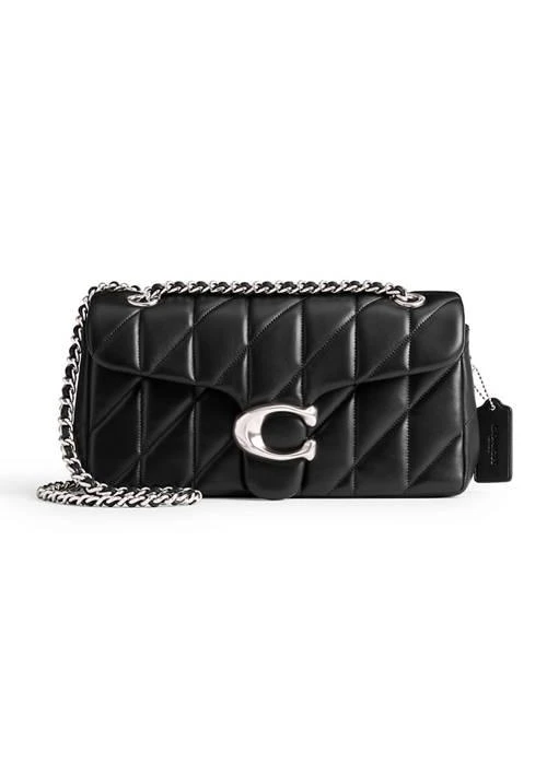 Coach Quilted Tabby Shoulder Bag 26 With Chain 1