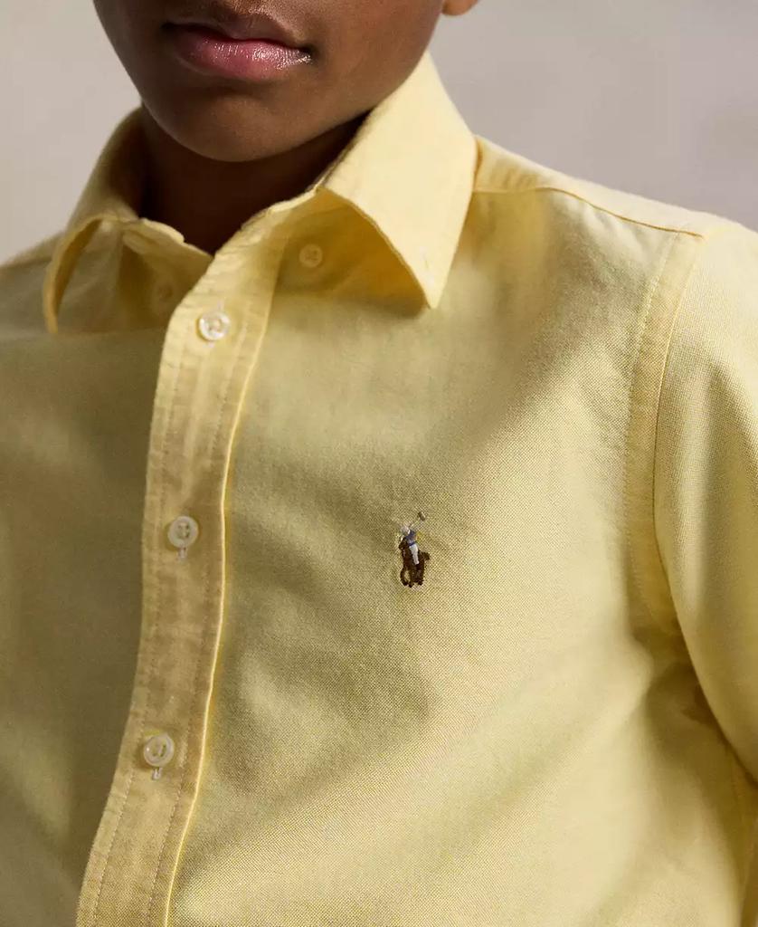Ralph Lauren 8-20 Boys' Embroidered Pony Logo Cotton Oxford Shirt