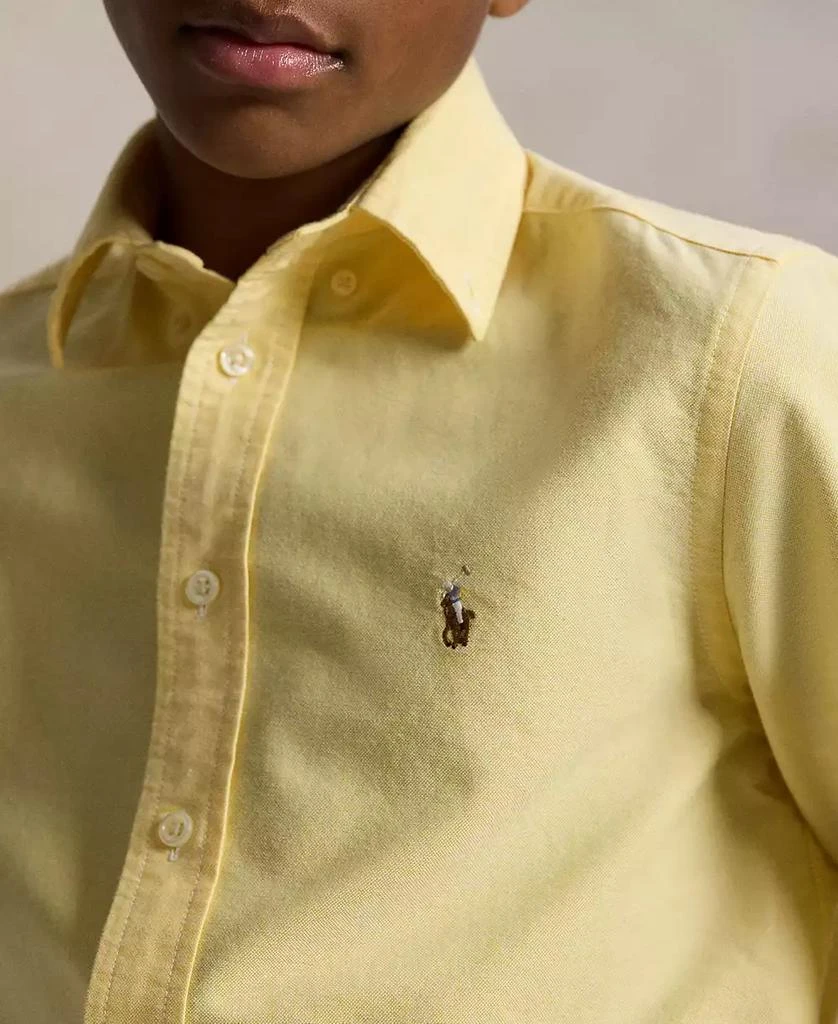 Ralph Lauren 8-20 Boys
Embroidered Pony Logo Cotton Oxford Shirt 10
