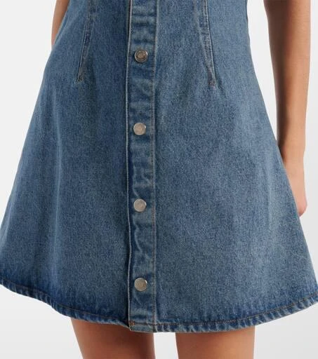 AMI Ami De Cœur denim shirt dress 5