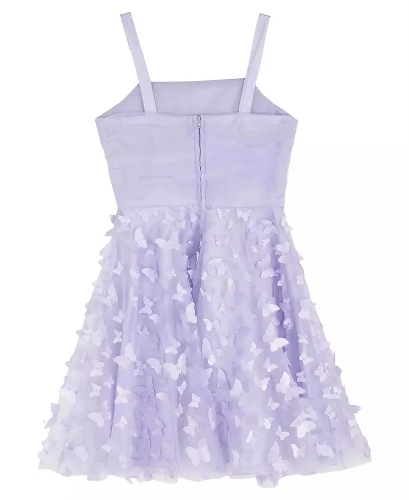 Rare Editions Girls
 7-16 Glitter Square Neck Dress 2