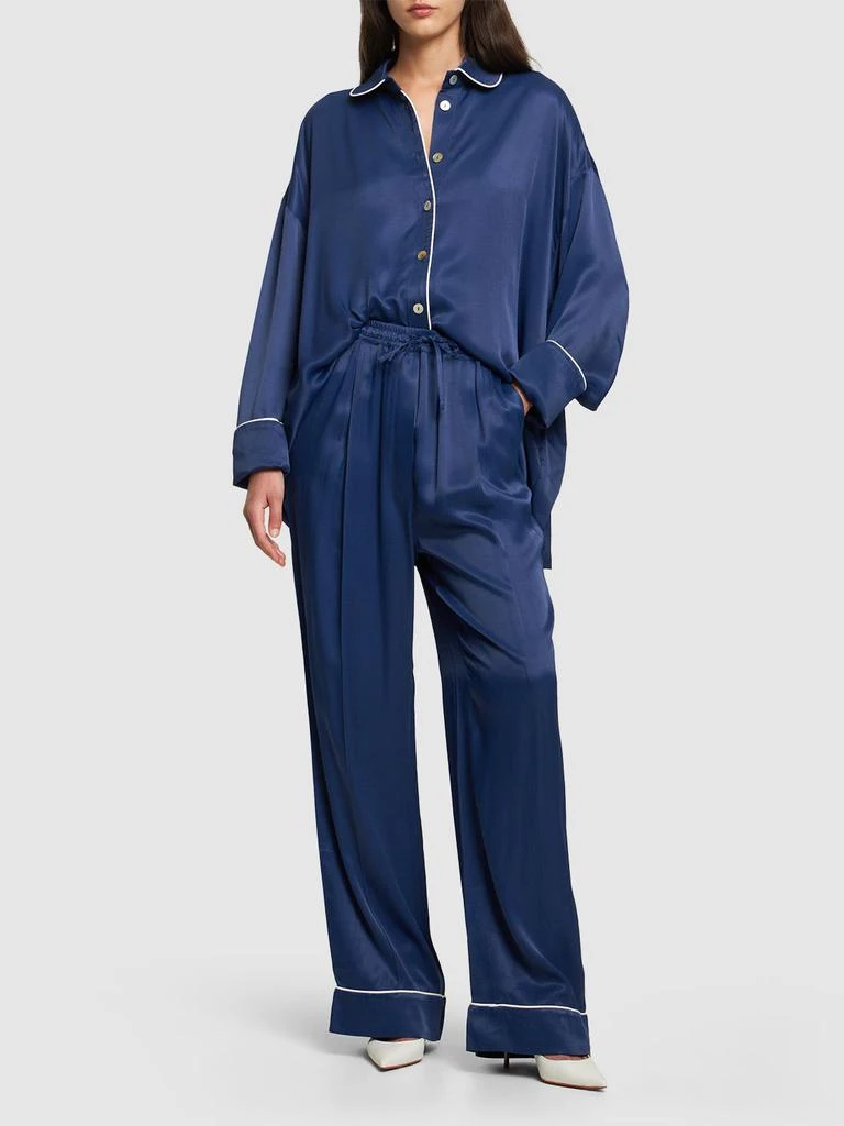 Sleeper Pastelle Oversized Viscose Pants 1