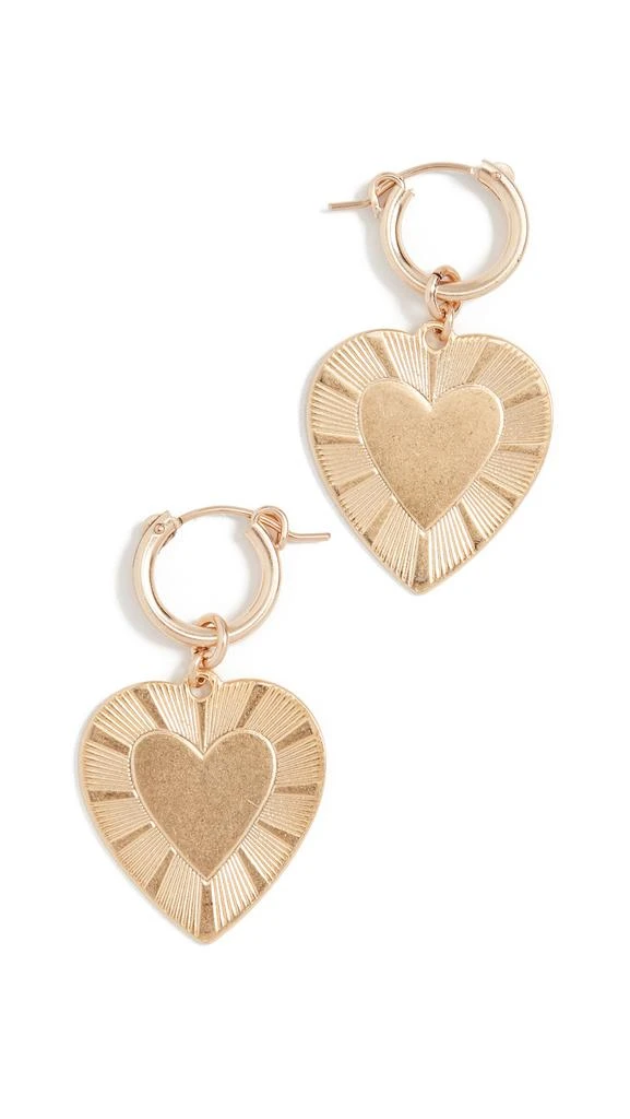 Brinker & Eliza The Best Is Yet To Come Huggie Earrings 4