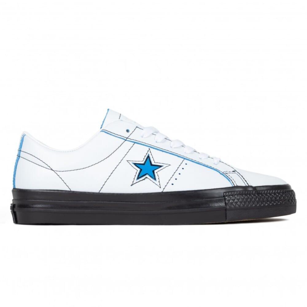 Converse Converse One Star Pro Ox White/Black/Kinetic Blue  A07308C Men's