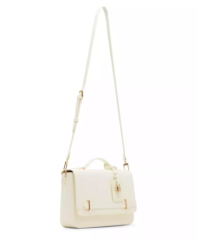 Anne Klein Belted Flap Small Satchel Bag 3