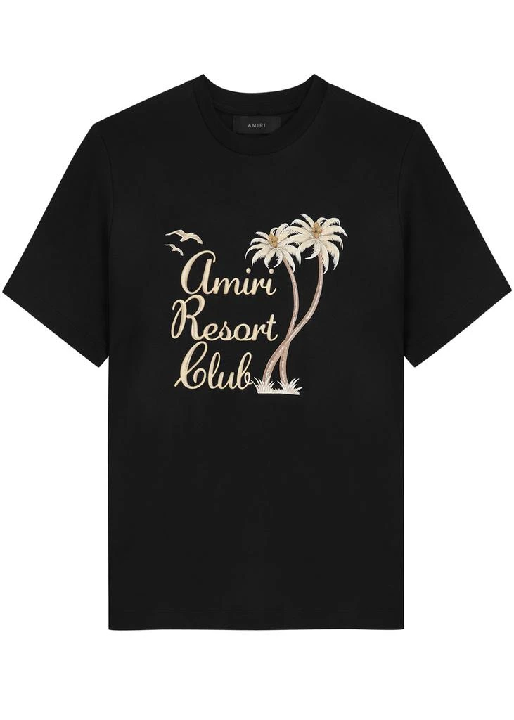 AMIRI Resort Club printed cotton T-shirt 1