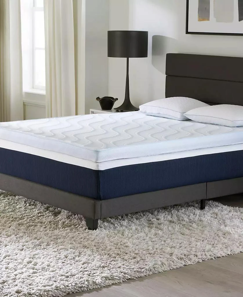 Comfort Tech 3" Dual Comfort Foam Mattress Topper