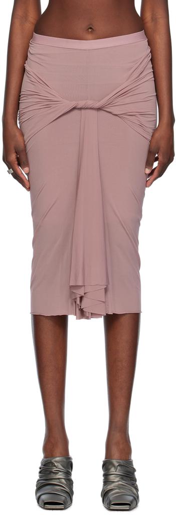 スカート Dries Van Noten Pink long draped skirt Dries Van Noten Pink long draped skirt | TheDoubleF