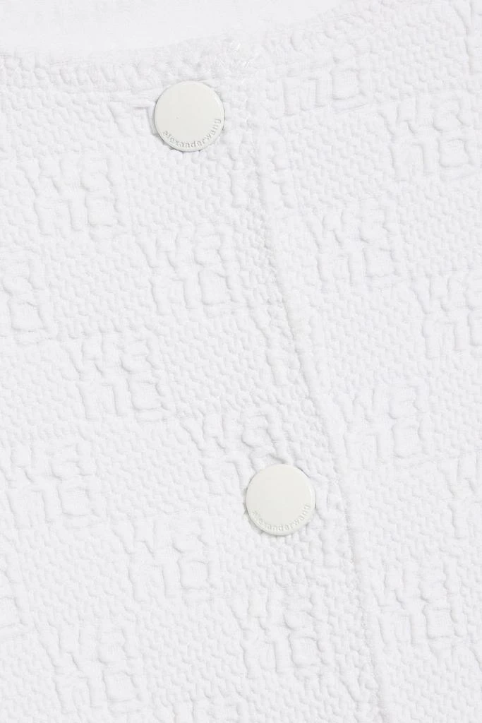 Alexander Wang Jacquard-knit cardigan 4