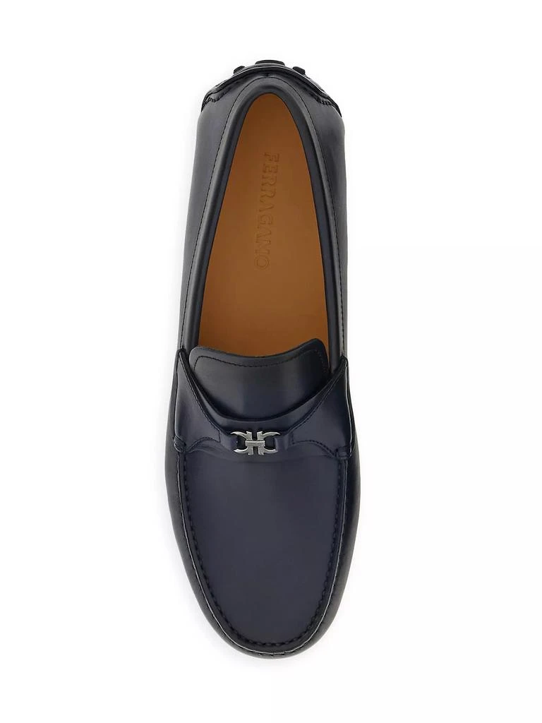 Salvatore Ferragamo Florin Leather Loafers - Business Casual  display picture 2