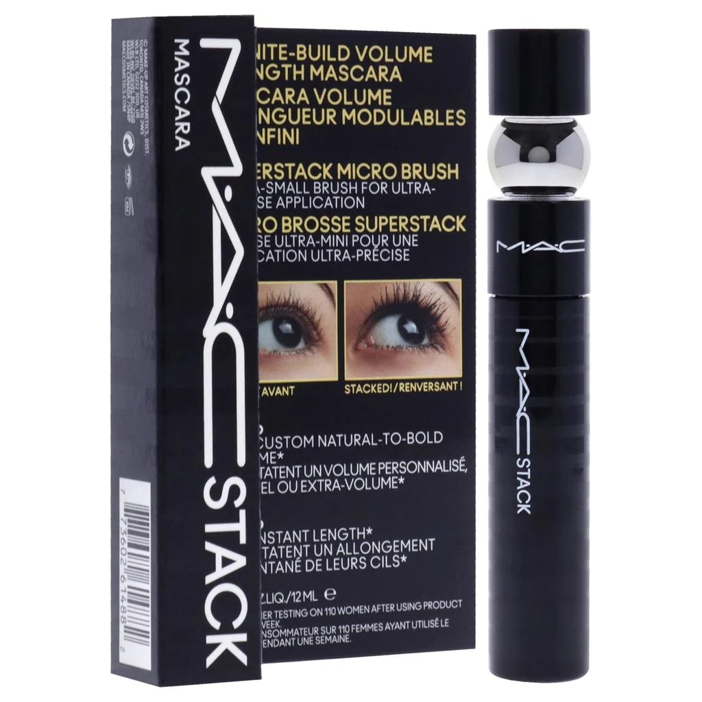 MAC Stack Mascara Superstack Micro Brush by  for Women - 0.41 oz Mascara 2