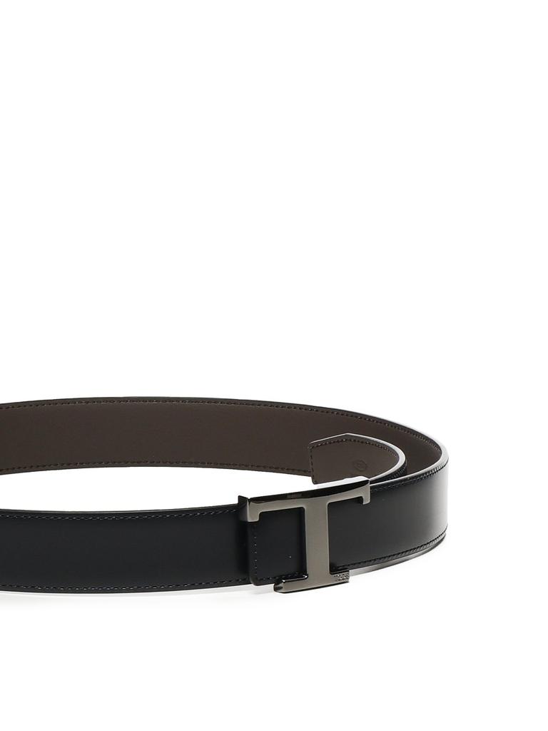 Tod's Tod's Reversible Logo Plaque Buckle Belt