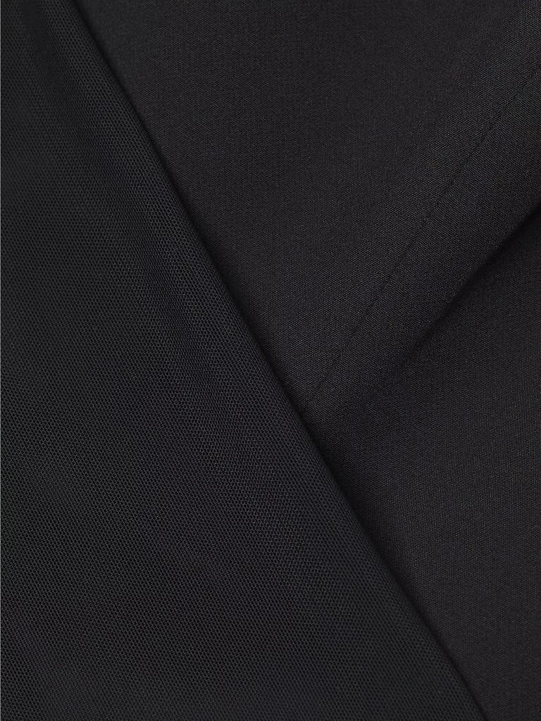 Black Halo Sylvie Shadow Mesh Bow Playsuit 6