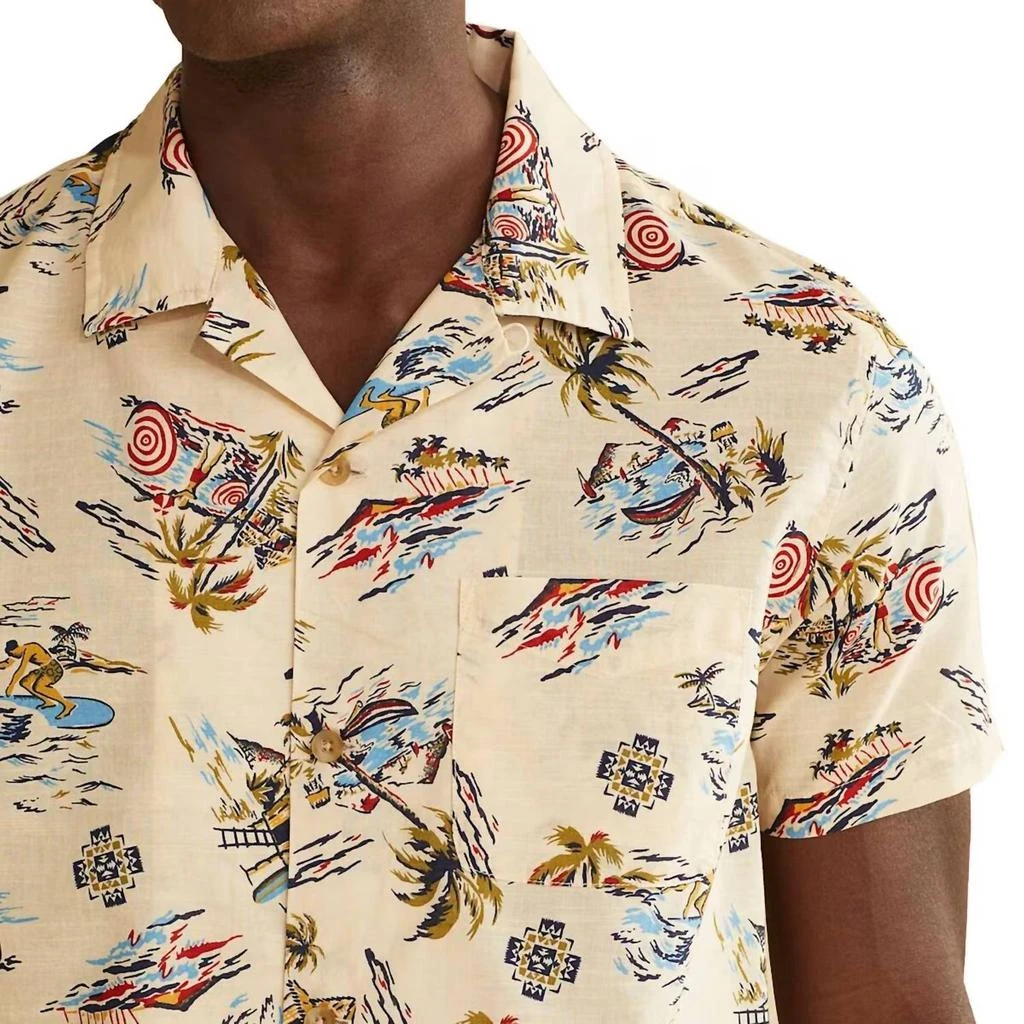 Pendleton Aloha Shirt In Sand Palms 4
