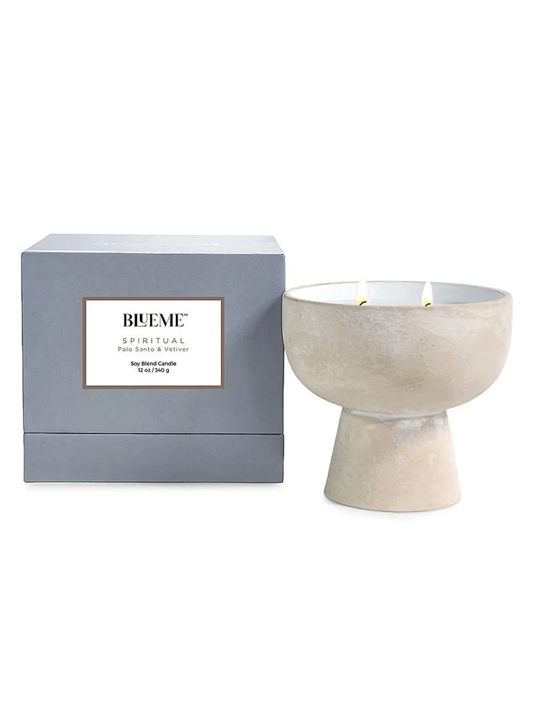 Blueme Spiritual Palo Santo 
Vetiver Scented Candle