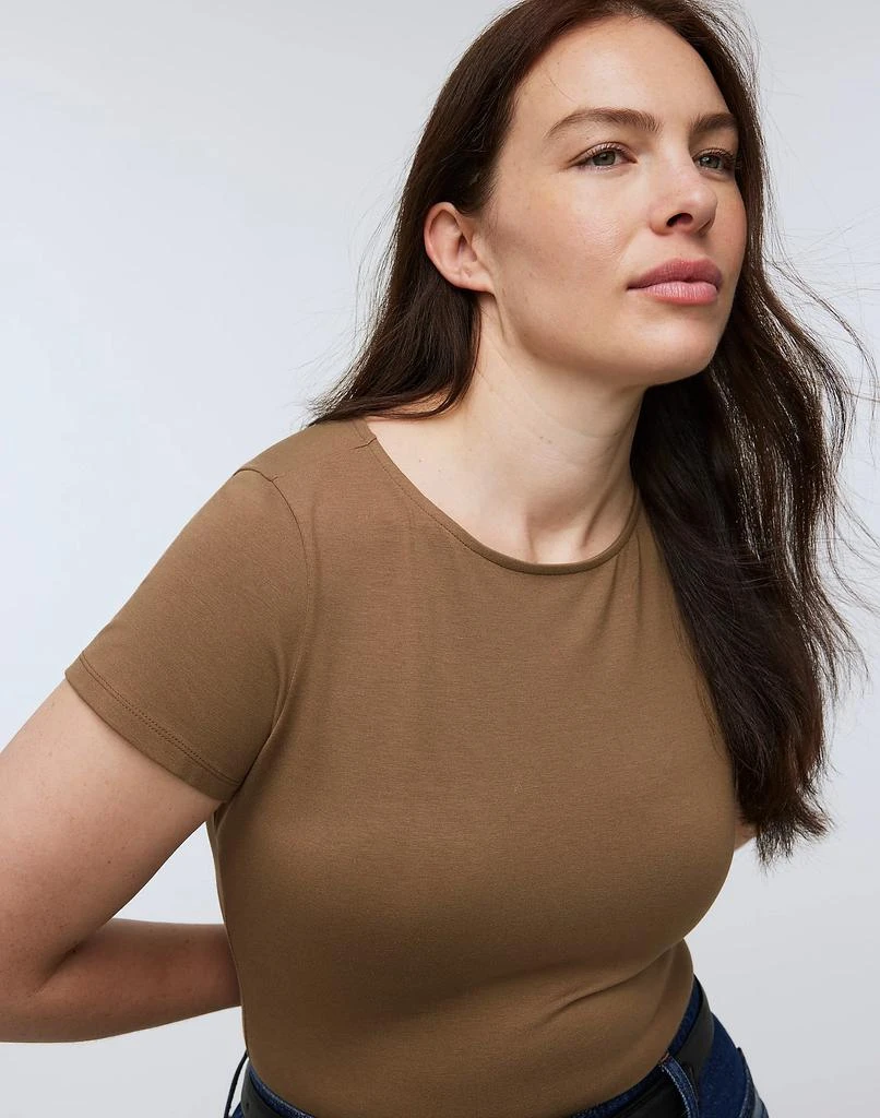 Madewell Crewneck Thong Bodysuit 5