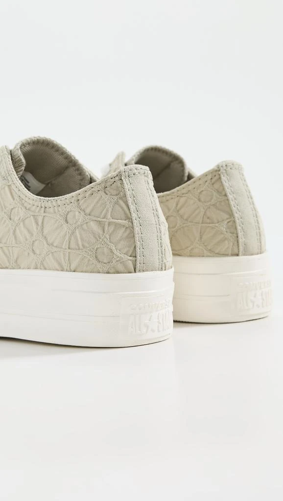 Converse Chuck Taylor All Star Lift Platform Textured Material Sneakers 3