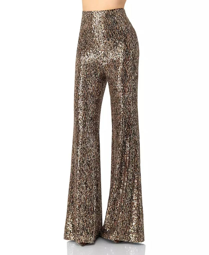 Ivonne Women
s Sequin Flared Trousers
