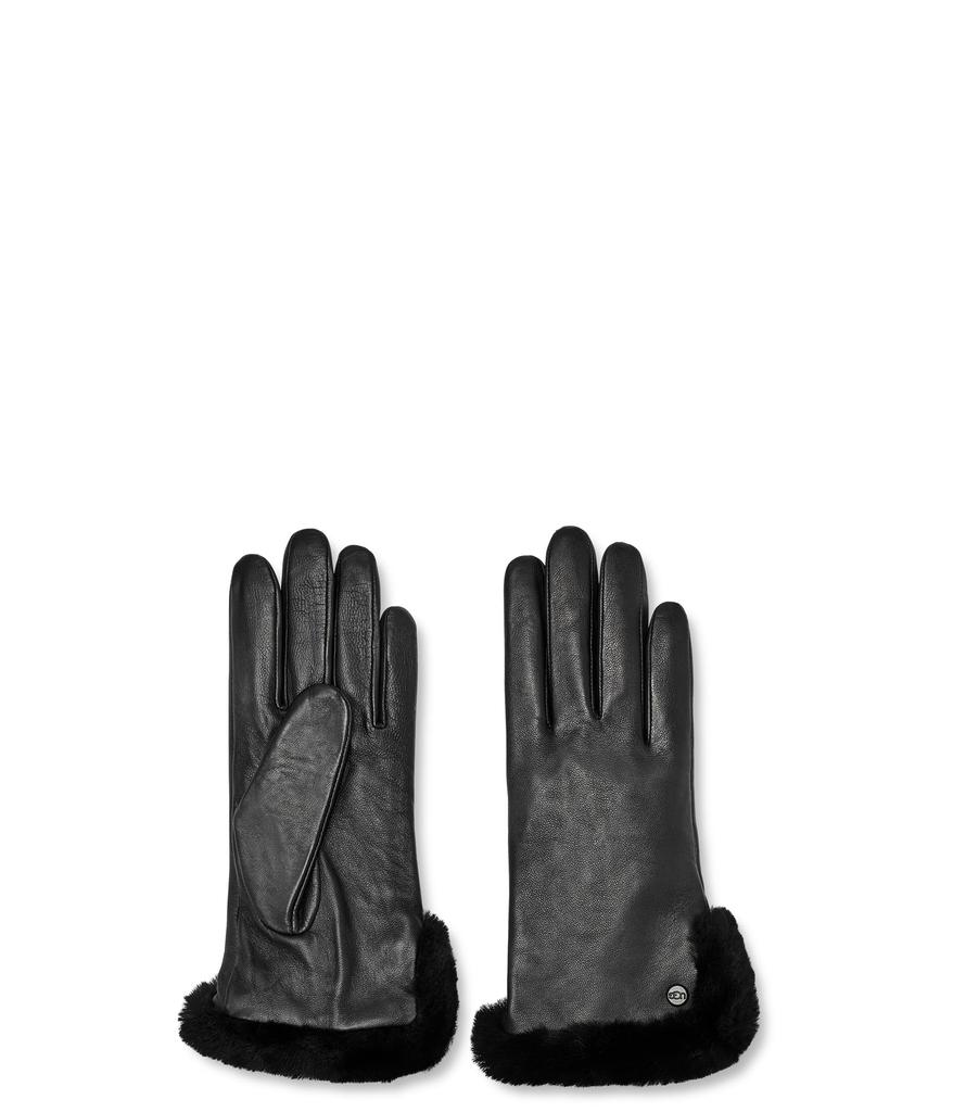 UGG Leather Sheepskin Vent Gloves with Conductive Tech Palm