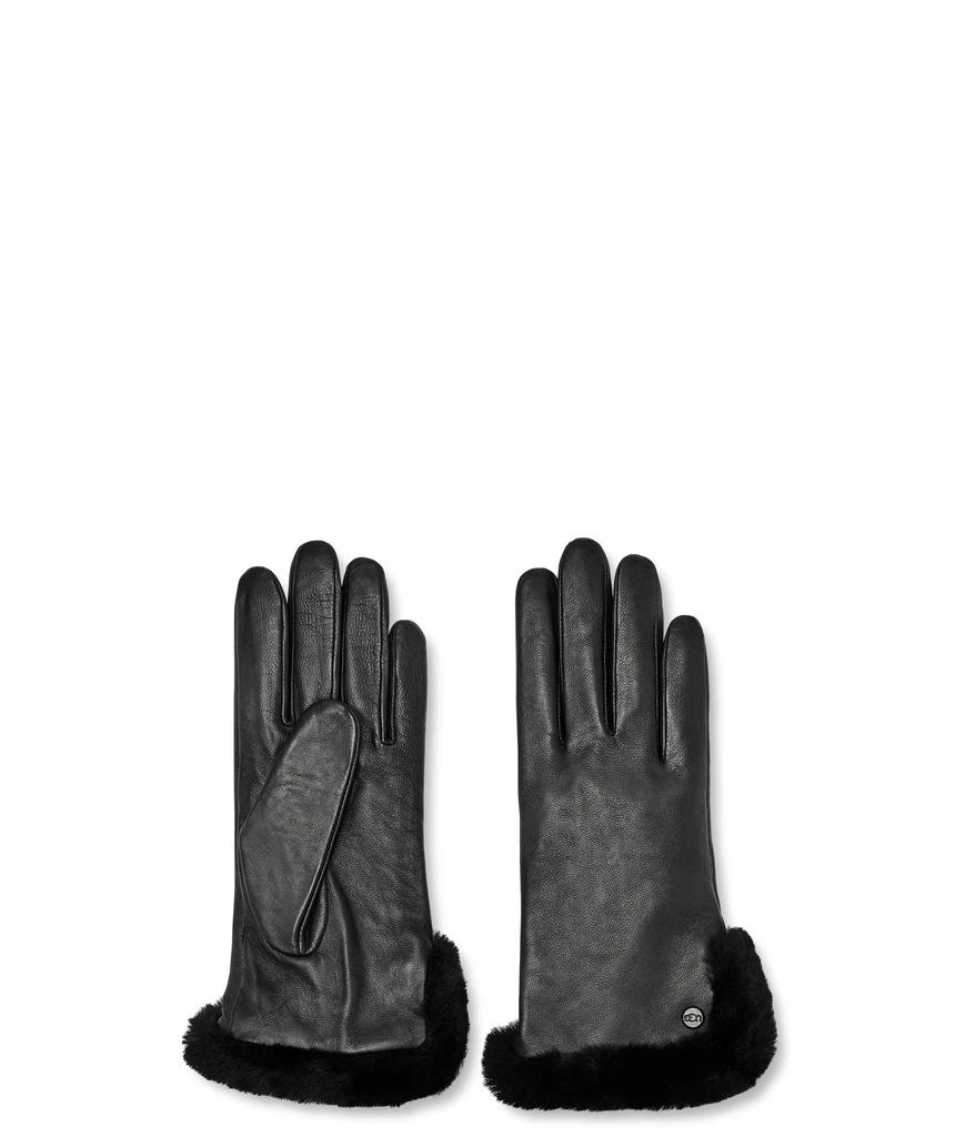 UGG Leather Sheepskin Vent Gloves with Conductive Tech Palm 1