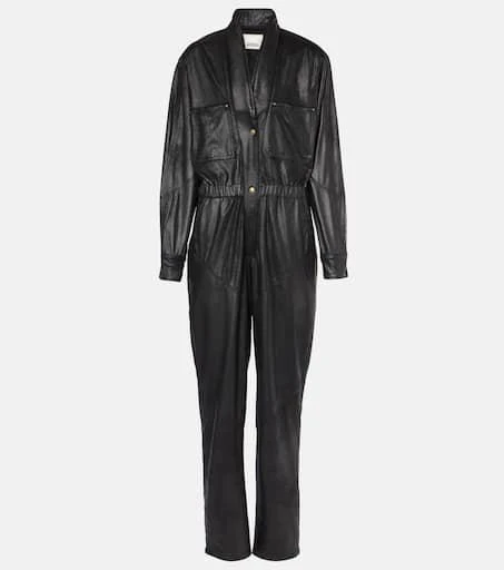 Isabel Marant Faux leather jumpsuit 1