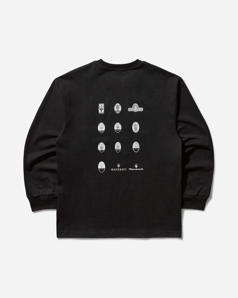 Maserati Men's Heritage Long Sleeve T-Shirt Meteorite 2