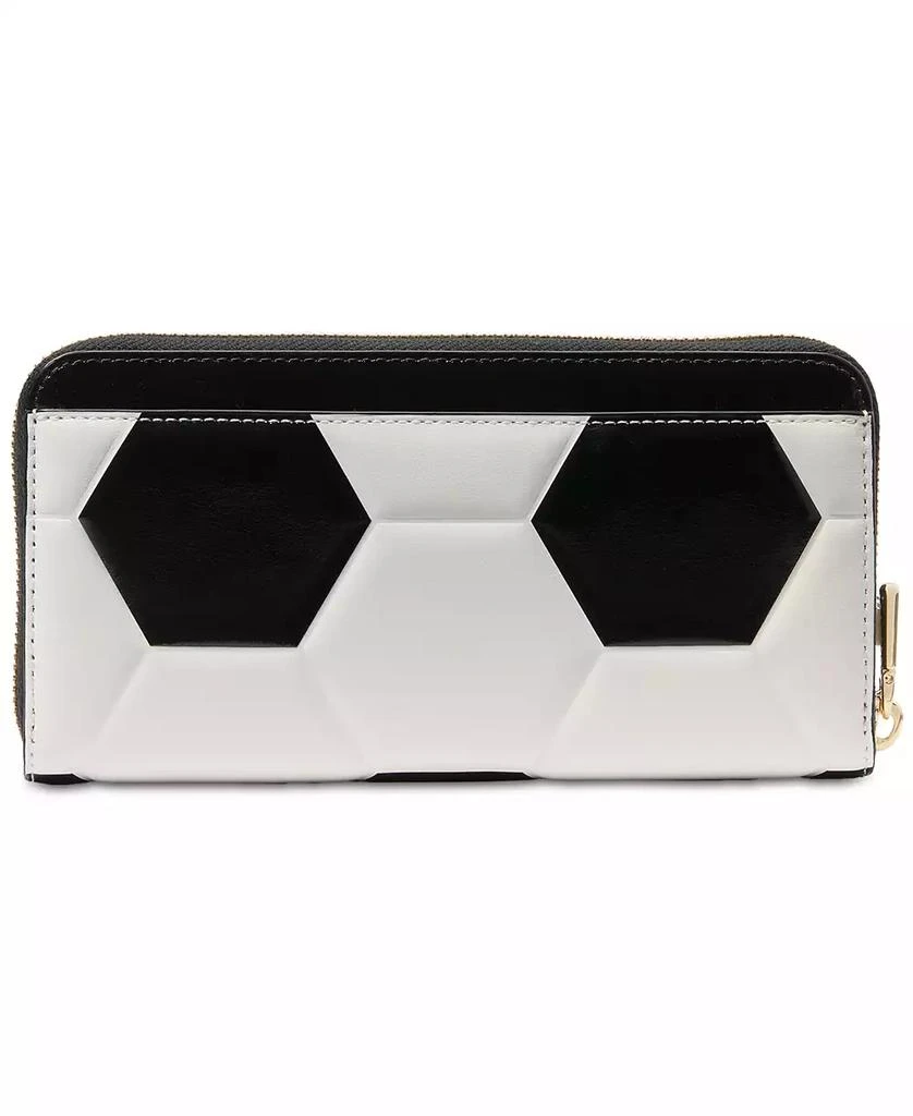 Kate Spade Kickoff Embossed Leather Zip Around Continental Wallet 3