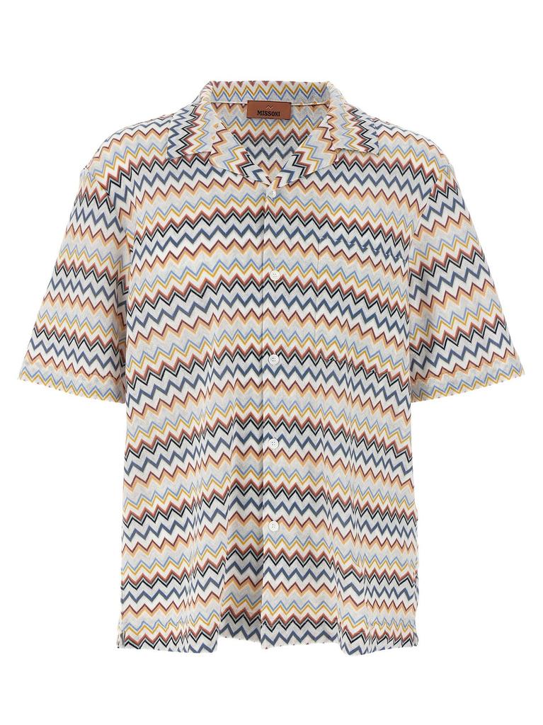 Missoni Missoni Zig Zag Short-Sleeved Shirt