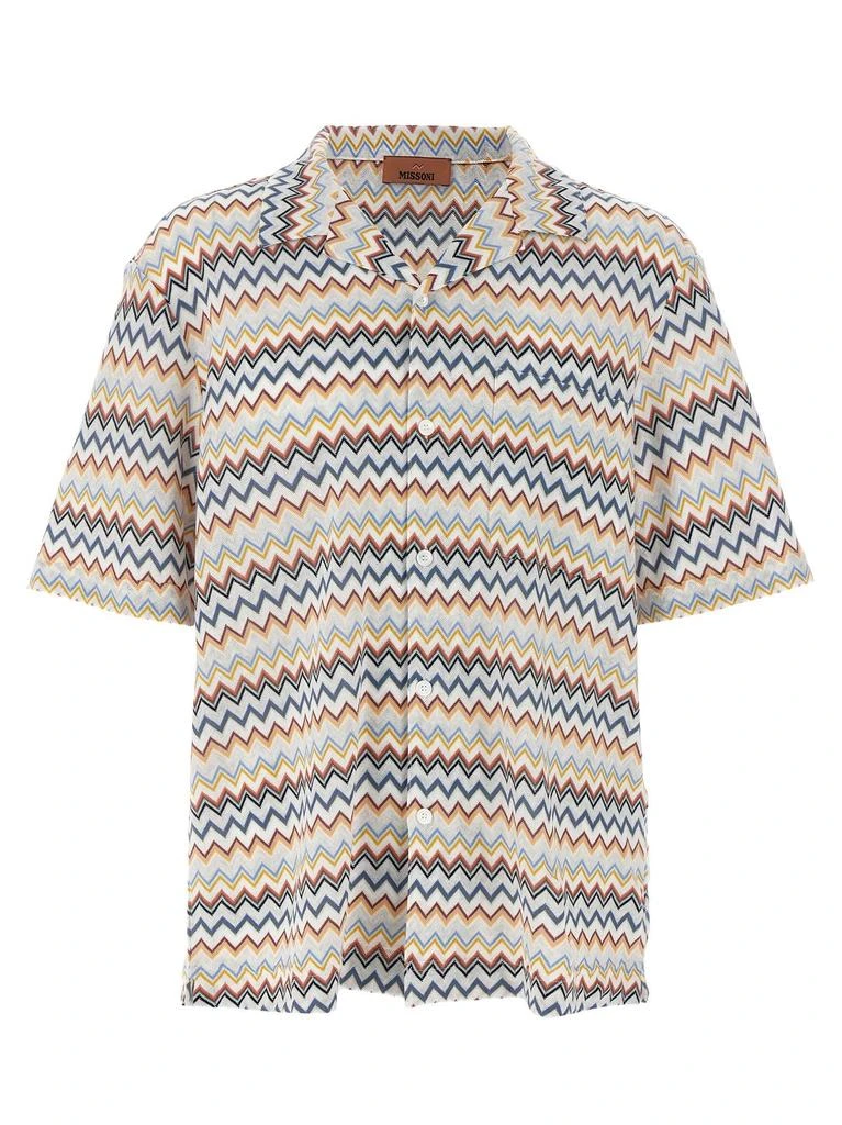 Missoni Missoni Zig Zag Short-Sleeved Shirt 1