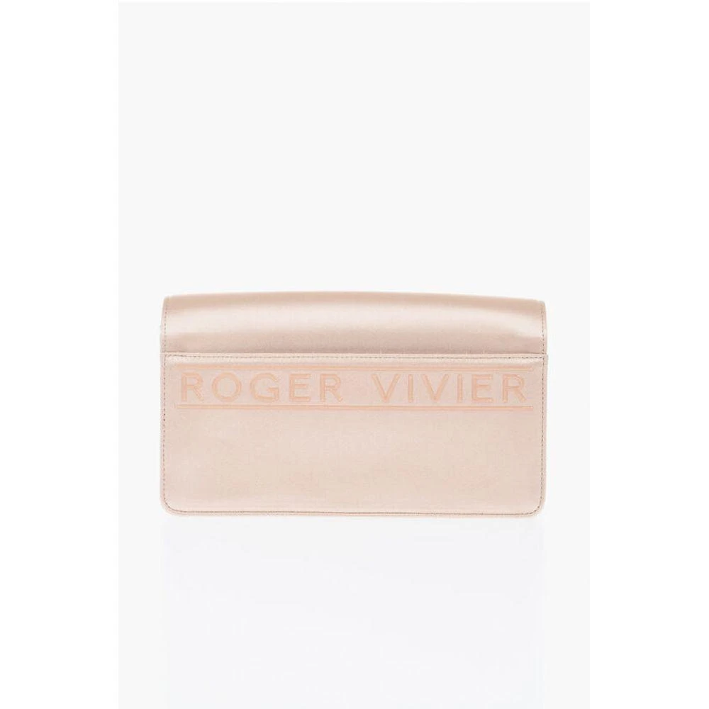 Roger Vivier Satin Crossbody Bag With Jewel Women's Detail 2