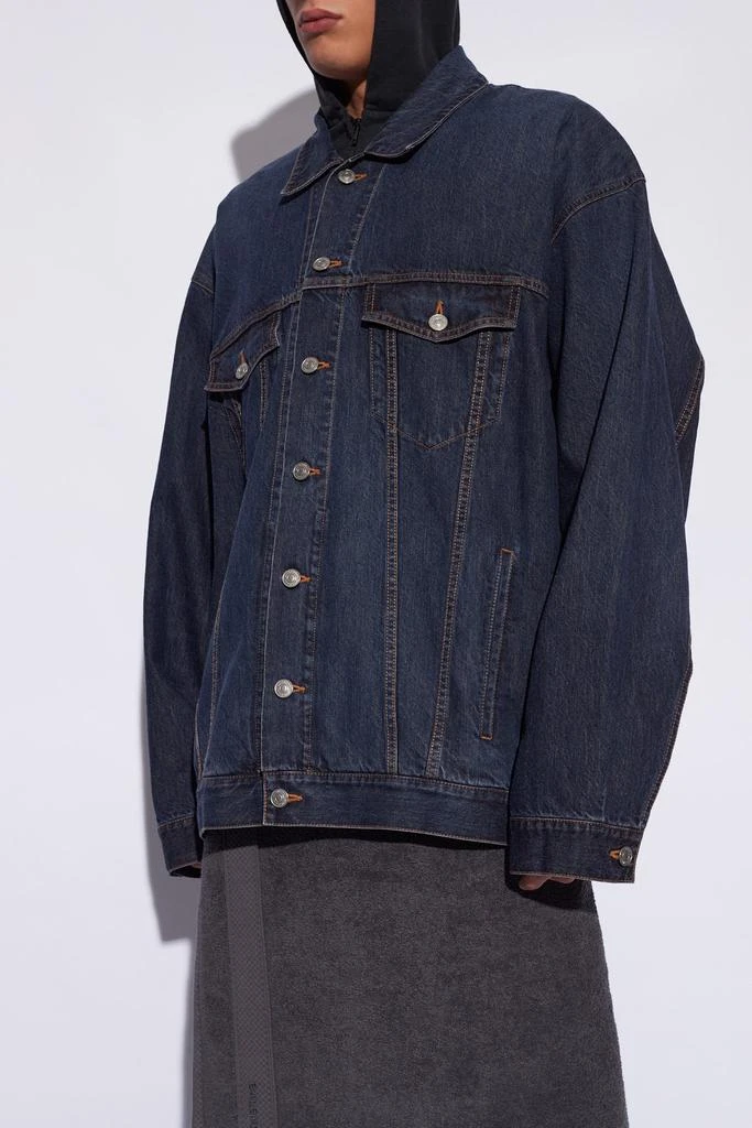 Balenciaga Balenciaga Button-Up Denim Jacket 2