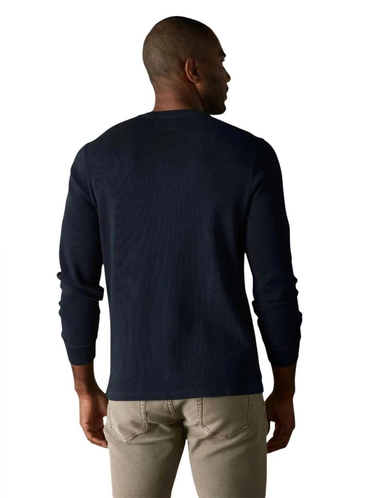 The Normal Brand The Normal Brand - Vintage Thermal Henley Top 3